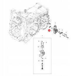 Hydraulic pump o-ring mf 359002x1 original
