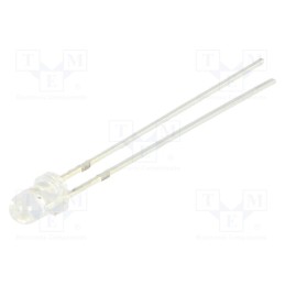 2 pcs x OPTOSUPPLY - OSB3SA3131A - LED, 3mm, blue, 4200÷5800mcd, 30°, convex, No.of term: 2