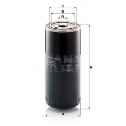 Hydraulic filter mann filter w 962 15