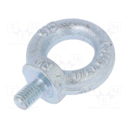 1 pcs x DROMET - SZU.8 - Lifting eye bolt, M8x13, Head: eye, steel, zinc, DIN 580, 20mm