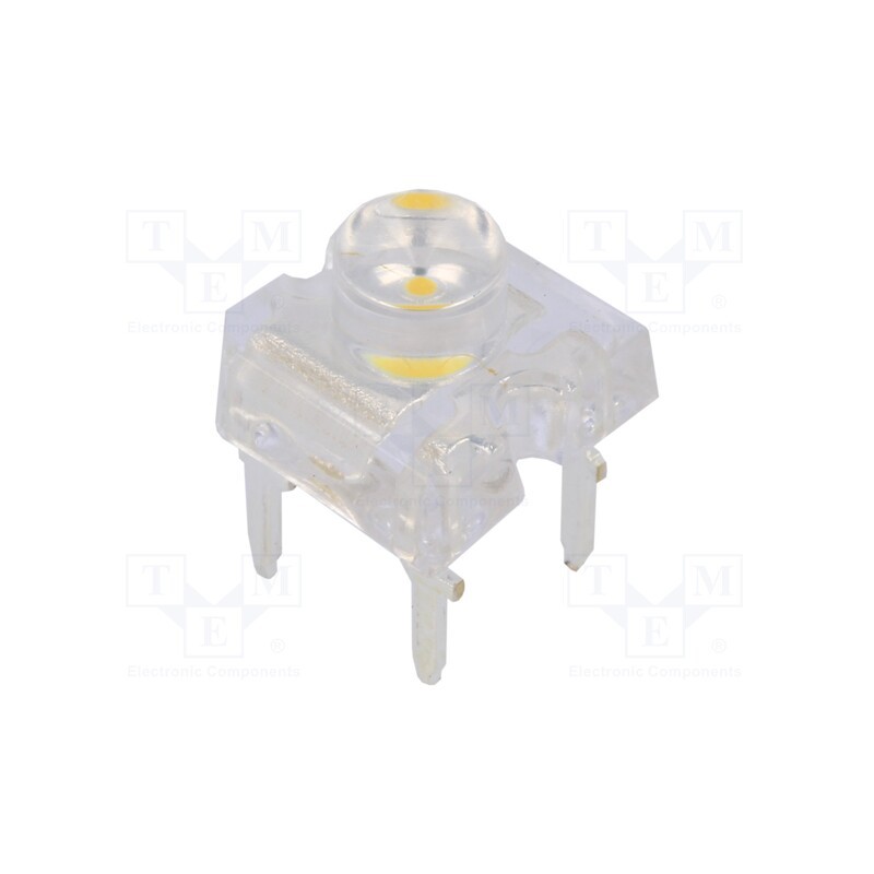2 pcs x OPTOSUPPLY - OSM54LZJC1D - LED Super Flux, 7.62x7.62mm, white warm, 1560÷2180mcd, 120°, 30mA