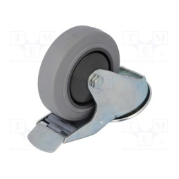 1 pcs x COLSON - BPPF 1005 5000 - Transport wheel, Ø: 100mm, W: 32mm, H: 128mm, torsional with lock