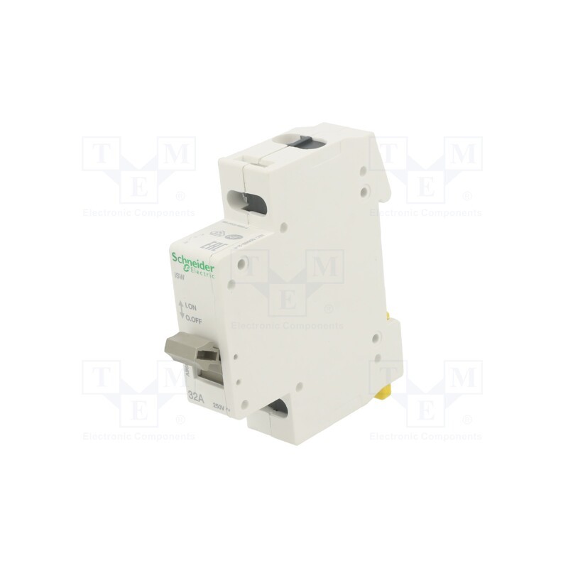 1 pcs x SCHNEIDER ELECTRIC - A9S60132 - Switch-disconnector, Poles: 1, for DIN rail mounting, 32A, 250VAC