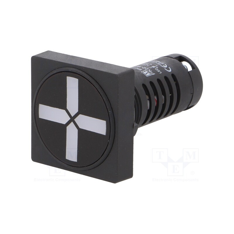 1 pcs x SPAMEL - PK22-WP\24 - Position indicator, 22mm, PK22, -25÷70°C, IP54, 24VAC, 24VDC, 22mm