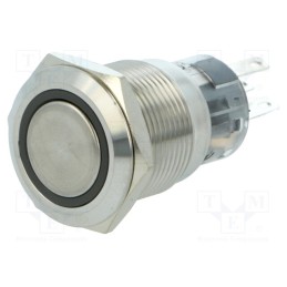 1 pcs x ONPOW - LAS1-AGQ-11ZE/G/12V - Switch: vandal resistant, Pos: 2, SPDT, 0.5A/220VAC, 1A/24VDC, IP67