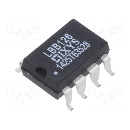 1 pcs x IXYS - LBB126S - Relay: solid state, SPST-NC x2, Icntrl max: 50mA, 170mA, 15Ω, SMT