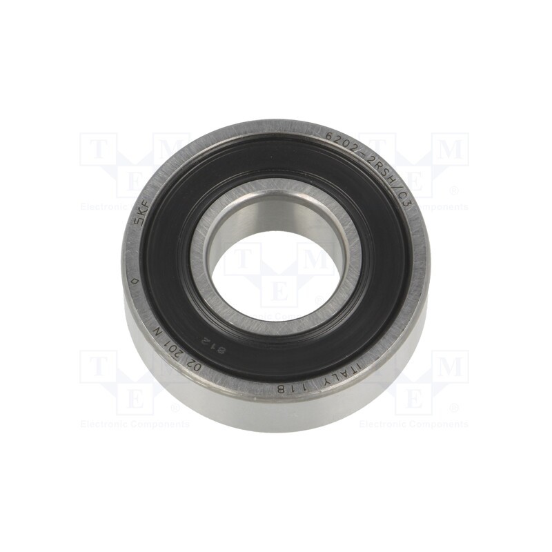 1 pcs x SKF - 6202-2RSH/C3 SKF - Bearing: single row deep groove ball, Øint: 15mm, Øout: 35mm