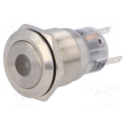 1 pcs x ONPOW - LAS1-AGQ-11ZD/G/12V - Switch: vandal resistant, Pos: 2, SPDT, 0.5A/220VAC, 1A/24VDC, IP67