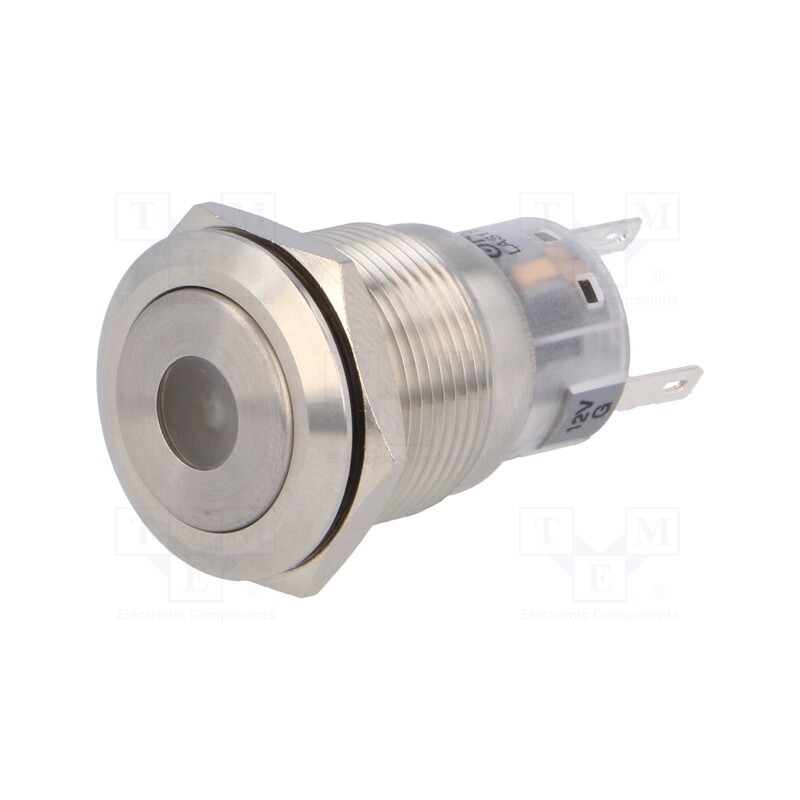 1 pcs x ONPOW - LAS1-AGQ-11ZD/G/12V - Switch: vandal resistant, Pos: 2, SPDT, 0.5A/220VAC, 1A/24VDC, IP67