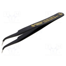 1 pcs x BERNSTEIN - 5-055-13 - Tweezers, non-magnetic, Blade tip shape: sharp, ESD, 15g
