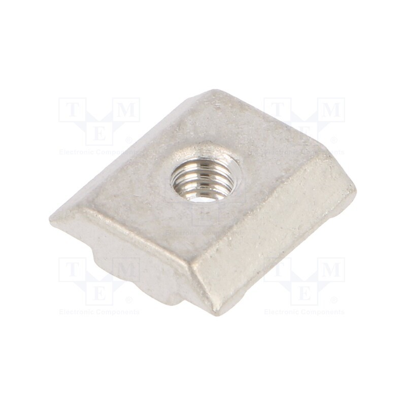 1 pcs x FATH - 096484E - Nut, for profiles, Width of the groove: 6mm, stainless steel