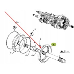 6005018807 gear ring of the gearbox