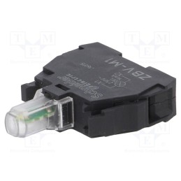 1 pcs x SCHNEIDER ELECTRIC - ZBVM1 - Illuminating unit, 22mm, Harmony XB4, -25÷70°C, Illumin: LED