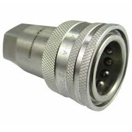 Hydraulic quick connector, g1 2 socket, BSP thread