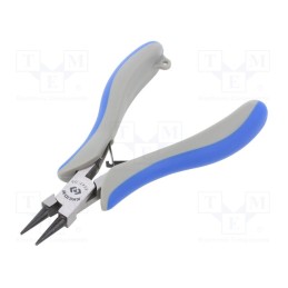 1 pcs x KING TONY - 1624355 - Pliers, miniature,half-rounded nose, 128mm