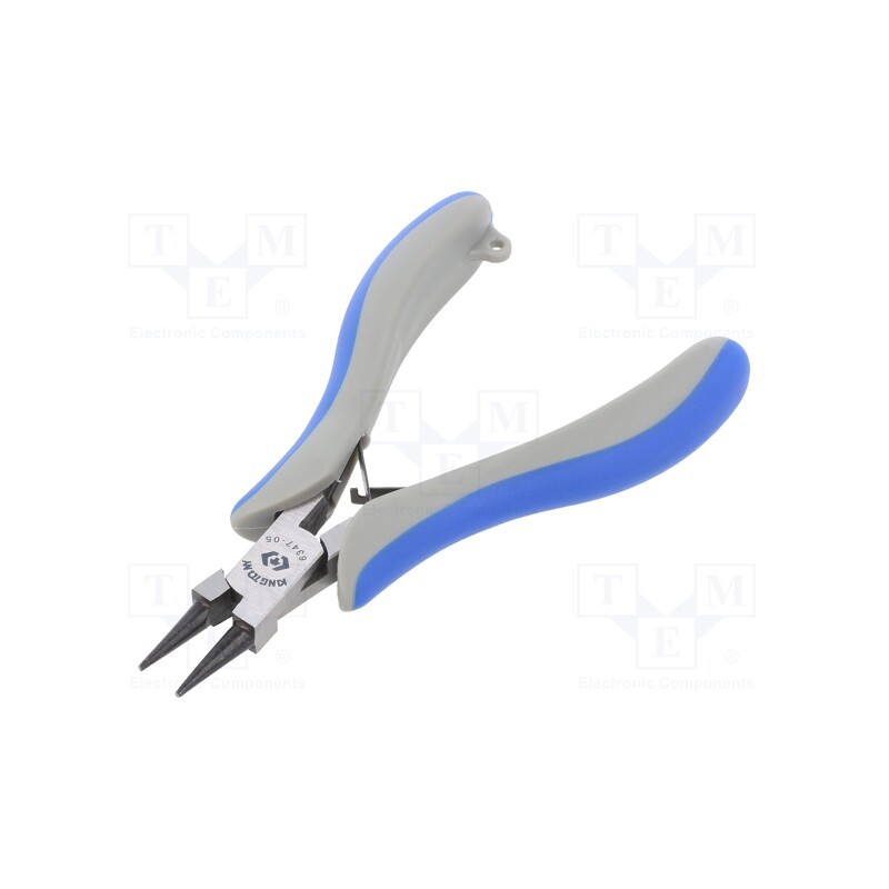1 pcs x KING TONY - 1624355 - Pliers, miniature,half-rounded nose, 128mm