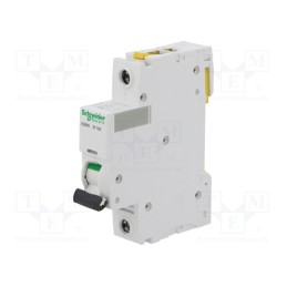 1 pcs x SCHNEIDER ELECTRIC - A9F03113 - Circuit breaker, 230VAC, Inom: 13A, Poles: 1, Charact: B, 6kA, IP20