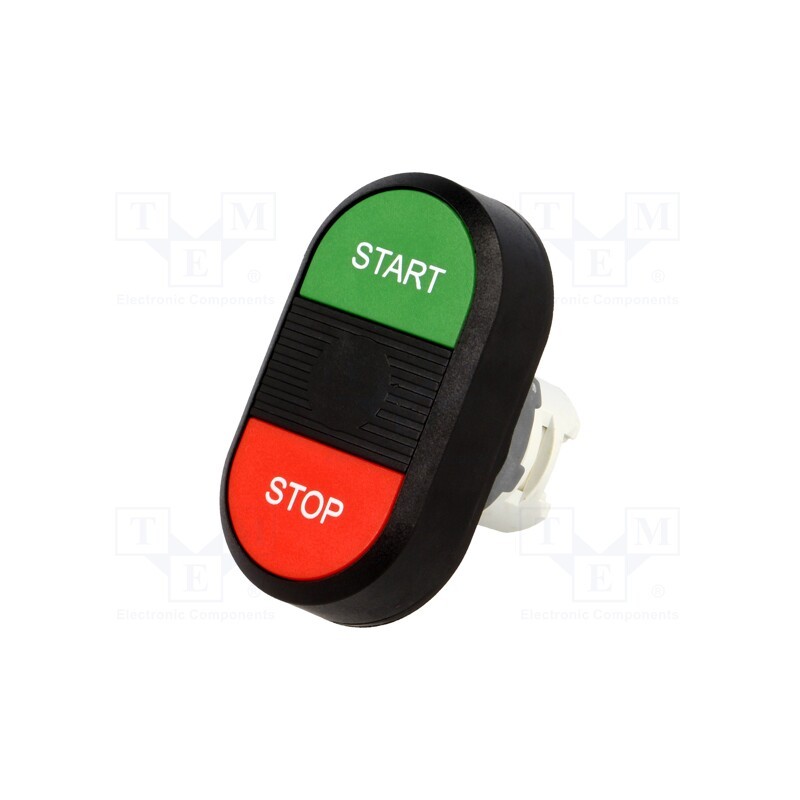 1 pcs x ABB - 1SFA611133R1106 - Switch: double, 22mm, Stabl.pos: 1, green/red, none, IP66, flat, MPD