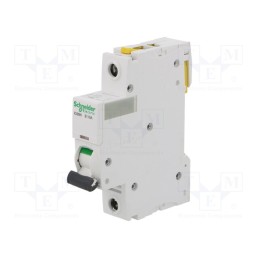 1 pcs x SCHNEIDER ELECTRIC - A9F03110 - Circuit breaker, 230VAC, Inom: 10A, Poles: 1, Charact: B, 6kA, IP20