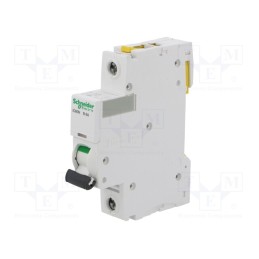1 pcs x SCHNEIDER ELECTRIC - A9F03106 - Circuit breaker, 230VAC, Inom: 6A, Poles: 1, for DIN rail mounting