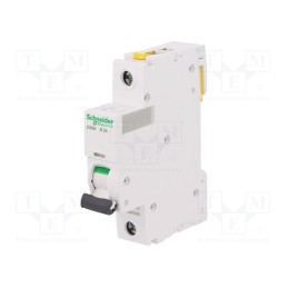 1 pcs x SCHNEIDER ELECTRIC - A9F03102 - Circuit breaker, 230VAC, Inom: 2A, Poles: 1, for DIN rail mounting