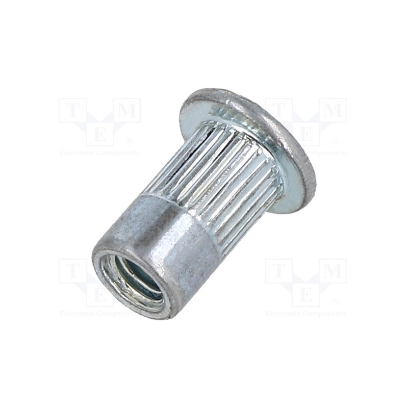 1 pcg x NOVUS - 045-0044 - Rivet nuts, M4, 0.7, steel, 10pcs.