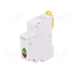 1 pcs x SCHNEIDER ELECTRIC - A9E18335 - LED indicator, 12÷48VAC, 12÷48VDC, for DIN rail mounting, ACTI9