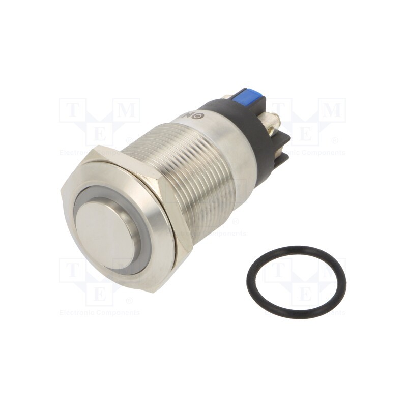 1 pcs x ONPOW - LAS1GQH-11E/L/B/24V/S - Switch: vandal resistant, Pos: 2, SPDT, 3A/220VAC, 5A/24VDC, IP65