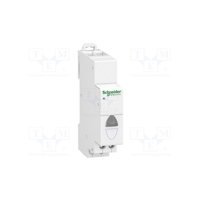 1 pcs x SCHNEIDER ELECTRIC - A9E18332 - LED indicator, 12÷48VAC, 12÷48VDC, for DIN rail mounting, ACTI9