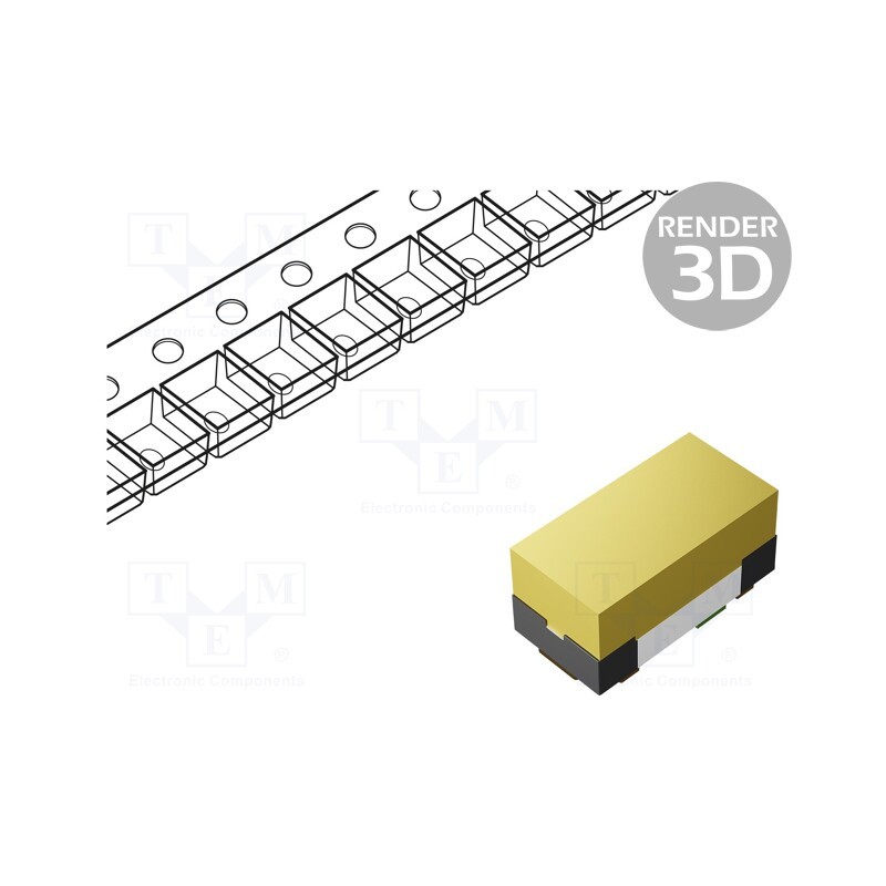 2 pcs x LUCKYLIGHT - LL-S160WC-W2-1C - LED, SMD, 0402, white cold, 50÷80mcd, 130°, 20mA, 2.8÷3.8V, 95mW