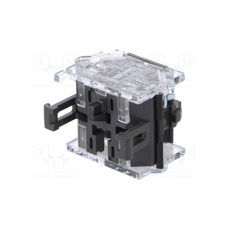 1 pcs x EAO - 704.910.2 - Contact block, 22mm, OptoHiT, -40÷55°C, front fixing, Contacts: NC