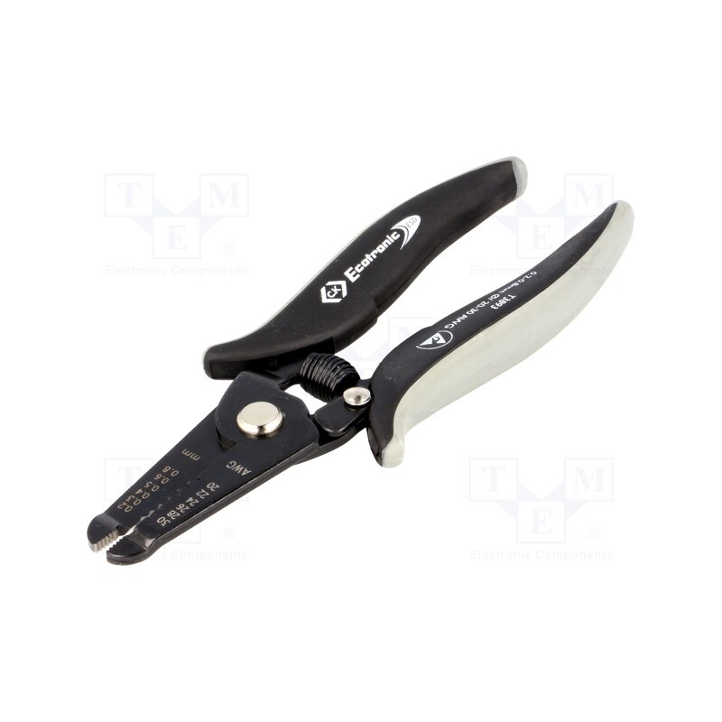 1 pcs x C.K - T3893 - Stripping tool, Øcable: 0.2÷0.8mm, 20AWG÷30AWG, Wire: round, ESD
