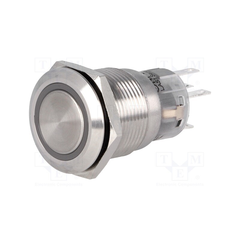 1 pcs x ONPOW - LAS1-AGQ-11ZE/Y/24V - Switch: vandal resistant, Pos: 2, SPDT, 0.5A/220VAC, 1A/24VDC, IP67