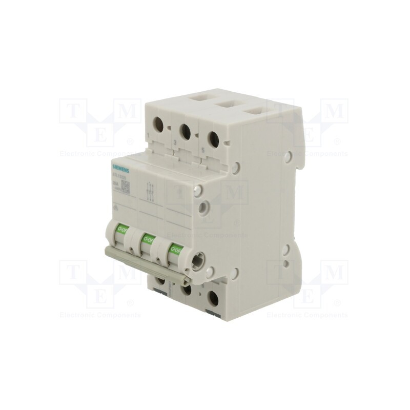 1 pcs x SIEMENS - 5TL1332-0 - Switch-disconnector, Poles: 3, for DIN rail mounting, 32A, 5TL