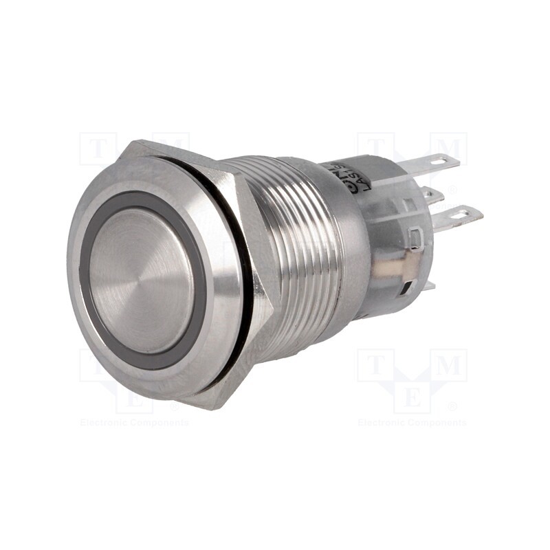 1 pcs x ONPOW - LAS1-AGQ-11ZE/R/24V - Switch: vandal resistant, Pos: 2, SPDT, 0.5A/220VAC, 1A/24VDC, IP67