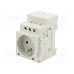 1 pcs x SIEMENS - 5TE6803 - Module: power socket, 230VAC, 16A, for DIN rail mounting