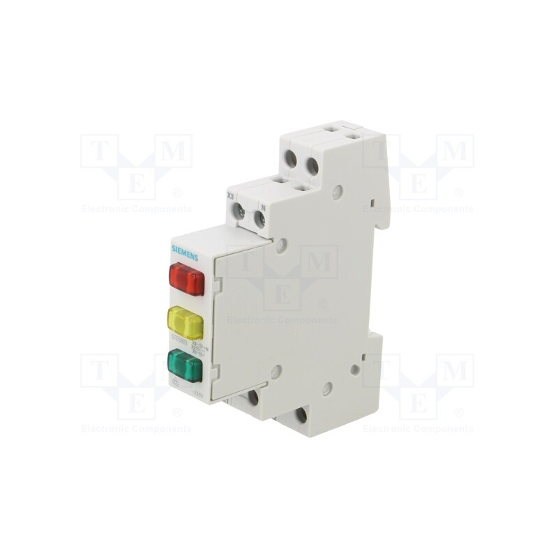 1 pcs x SIEMENS - 5TE5803 - Module: voltage indicator, for DIN rail mounting, 230VAC