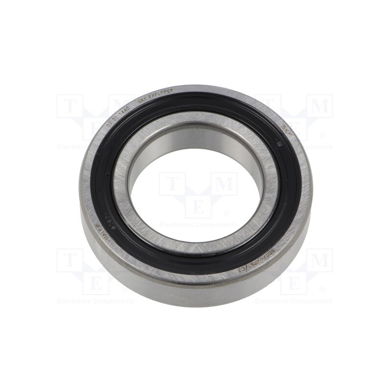 1 pcs x SKF - 6007-2RS1/C3 SKF - Bearing: single row deep groove ball, Øint: 35mm, Øout: 62mm