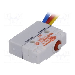 1 pcs x SAIA-BURGESS - V4NS-UL - Microswitch SNAP ACTION, 5A/250VAC, without lever, SPDT, ON-(ON)