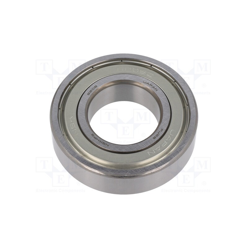 1 pcs x NSK - 6206 ZZ CM NSK - Bearing: ball, Øint: 30mm, Øout: 62mm, W: 16mm, bearing steel