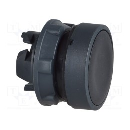 1 pcs x SCHNEIDER ELECTRIC - ZB5AH02 - Switch: push-button, 22mm, Stabl.pos: 2, black, none, IP66, flat