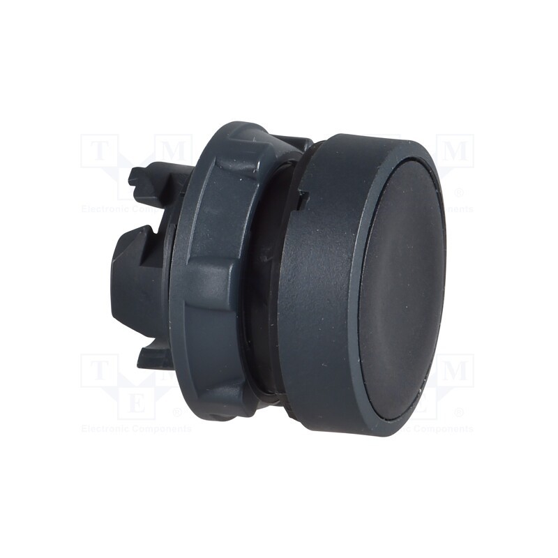 1 pcs x SCHNEIDER ELECTRIC - ZB5AH02 - Switch: push-button, 22mm, Stabl.pos: 2, black, none, IP66, flat