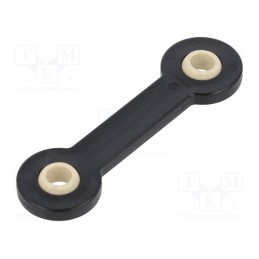 1 pcs x IGUS - EGZM-06-50 - Bearing: double joint, Øout: 20mm, Øint: 6mm, iglidur® W300, H: 6mm