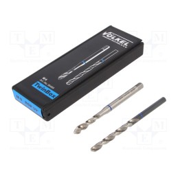 1 set x Vu00d6LKEL - 36493 - Tap, high speed steel cobalt HSS-E, M6, 1, ISO2/6H, Kit: tap,drill