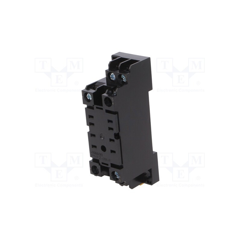 1 pcs x OMRON - PYFZ-08-E - Socket, PIN: 8, 10A, for DIN rail mounting, screw terminals
