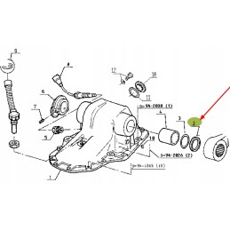 6005019088 sealing ring 55 x 60 x 3