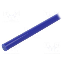 1 pcs x MITSUBISHI CHEMICAL ADV. MATERIALS - 21001292L020050000 - Rod, Ø: 20mm, L: 500mm, blue, extruded, Length tolerance: 0, +