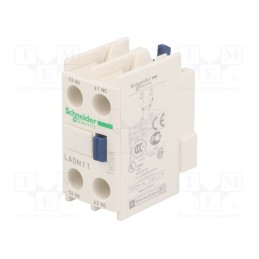 1 pcs x SCHNEIDER ELECTRIC - LADN11 - Auxiliary contacts, Series: TeSys D, Leads: screw terminals