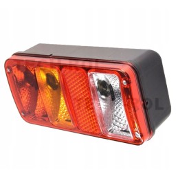 Rear right combination lamp, turn signal position
