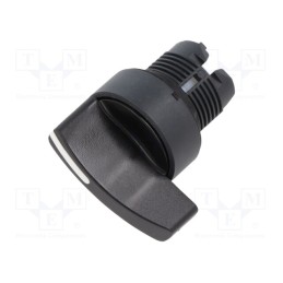 1 pcs x SCHNEIDER ELECTRIC - ZB5AJ5 - Switch: rotary, 22mm, Stabl.pos: 1, black, none, IP66, prominent
